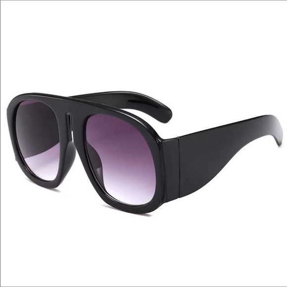 Unisex Sunglasses Women Men Oversize Shades - Picture 4 of 6